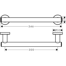 Hansgrohe Logis Universal Поручень
