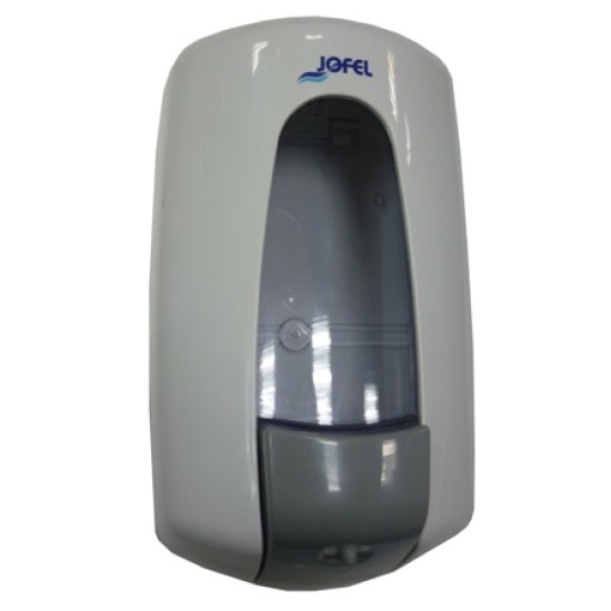 Купить JOFEL Aitana Дозатор жидкого мыла 1л, цвет дымчатый/белый, ABS-пластик в магазине 1stСантехника от производителя Jofel