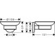 Купить Hansgrohe Logis Universal Мыльница, стекло в магазине 1stСантехника от производителя Hansgrohe