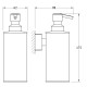 Купить FBS ESPERADO Дозатор металлический д/жидкого мыла, хром в магазине 1stСантехника от производителя FBS