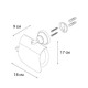 Купить FIXSEN Bogema Бумагодержатель с крышкой, хром в магазине 1stСантехника от производителя Fixsen