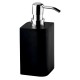 Купить WK  Дозатор для житкого мыла, полирезин черный в магазине 1stСантехника от производителя Wasser Kraft