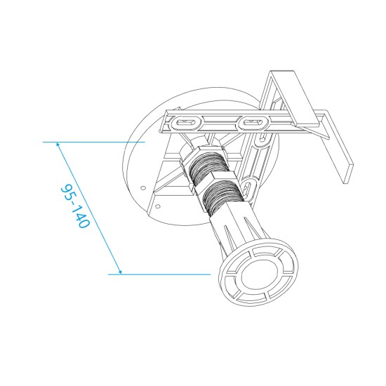 Купить RGW Ножки для поддонов STL RGW N-01 (10шт) в магазине 1stСантехника от производителя RGW