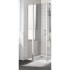KERMI CADA XS Распашная дверь с неподвижным сигментом 900/2000 см, петли слева, профиль хром