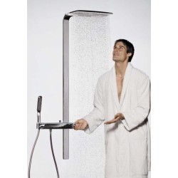 HANSGROHE Raindance E 420 Air 2jet Showerpipe душевая система с термостатом для душа, хром