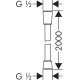 Купить HANSGROHE Isiflex шланг для душа 200 см., хром в магазине 1stСантехника от производителя Hansgrohe