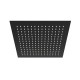 Купить WK Верхний душ 30/30 нержавеющая сталь, квадрат, черный матовый в магазине 1stСантехника от производителя Wasser Kraft