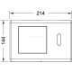 Купить TECE planus IR 230/12V панель смыва с инфракрасным датчиком, хром глянцевый в магазине 1stСантехника от производителя Tece