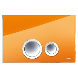 Jomo Tech кнопка для инсталляции оранжевое, стекло