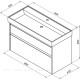 Купить Aquanet Nova Lite Тумба 100 см. 2 ящика, дуб рошелье (раковина 199206) в магазине 1stСантехника от производителя Aquanet