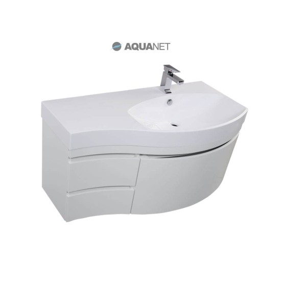 Купить Aquanet Опера 1-115 Тумба под раковину правая, белый (раковина 169399) в магазине 1stСантехника от производителя Aquanet