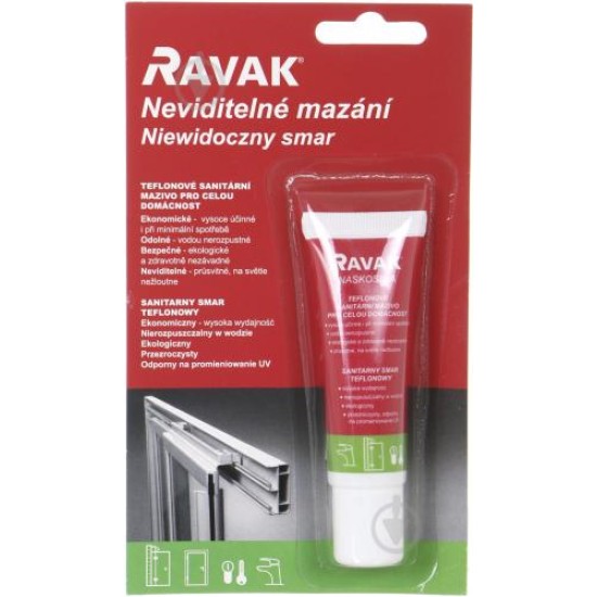 Купить Ravak Тефлоновая санитарная смазка для петель и картриджей в магазине 1stСантехника от производителя 
