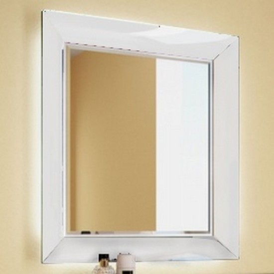 Купить INGENIUM Vogue зеркало с подсветкой 75 см, белое в магазине 1stСантехника от производителя 