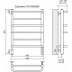 Купить Terminus Полотенцесушитель Евромикс 48/65 см., хром в магазине 1stСантехника от производителя Terminus
