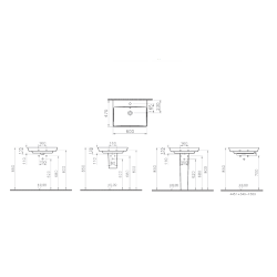 Vitra Metropole Пьедестал для раковины