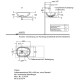 Купить Keramag Citterio Раковина накладная 560/400 мм. с переливом в магазине 1stСантехника от производителя Keramag
