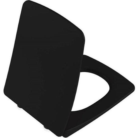 Купить Vitra Metropole сиденье микролифт, черное матовое в магазине 1stСантехника от производителя Vitra