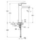 Купить Vitra Q-Line Смеситель для раковины высокий, хром в магазине 1stСантехника от производителя Vitra