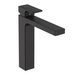 Hansgrohe Vernis Shape Смеситель для раковины 230, со сливной гарнитурой, черный матовый