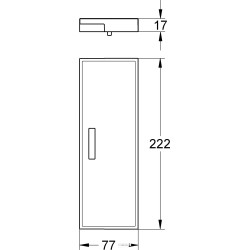 GROHE Universal Cube EasyReach Полочка для смесителя