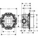 Купить HANSGROHE Ibox Universal Монтажная коробка в магазине 1stСантехника от производителя Hansgrohe