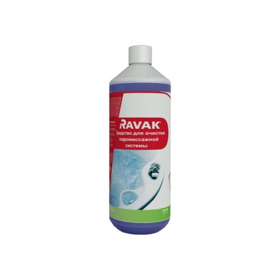 Купить Ravak Средство для очистки гидромассажной системы 1л в магазине 1stСантехника от производителя Ravak