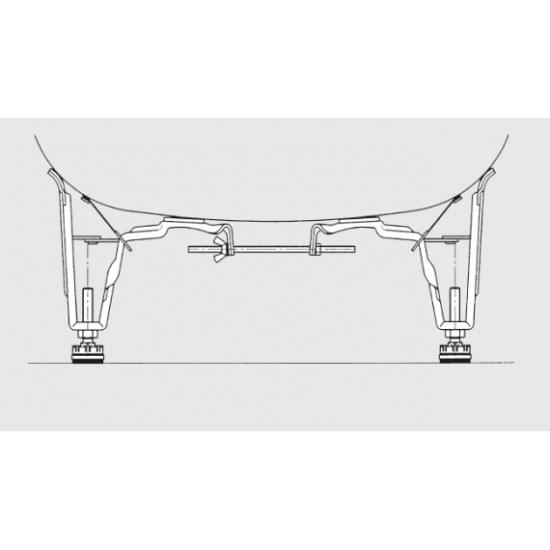 Купить KALDEWEI Ножки для ванн универсальные Мод.5030 в магазине 1stСантехника от производителя Kaldewei