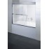AM.PM BLISS шторка для ванны 150 прозрачное стекло профиль матовый хром