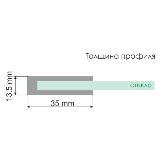 Купить WK Leine Стеклянная шторка на ванну, хром в магазине 1stСантехника от производителя Wasser Kraft