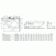 Купить Ifo Lerum Ванна угловая 160/100 см. акриловая правая (без экрана!!!) в магазине 1stСантехника от производителя Ifo