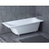 SALINI ORLANDO KIT Ванна пристенная 1700/700/600 мм., solix, матовая, д/к белый