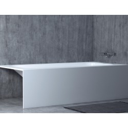 SALINI ORLANDO KIT Ванна пристенная 1700/700/600 мм., solix, матовая, д/к белый