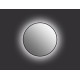 Купить Cersanit Eclipse smart Зеркало 60 см. с подсветкой в черной рамке, круг в магазине 1stСантехника от производителя Cersanit