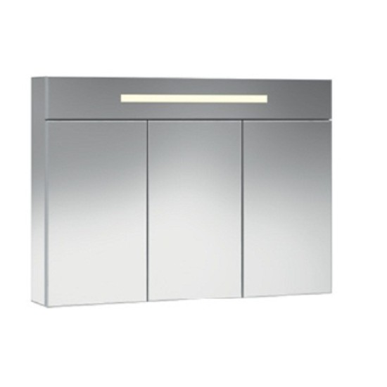 Купить Gemelli VERONICA зеркальный шкаф с подсветкой 95/80 см., 3 двери в магазине 1stСантехника от производителя Gemelli 