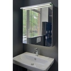 Gemelli REFLEX зеркальный шкаф с подсветкой 75/80 см.